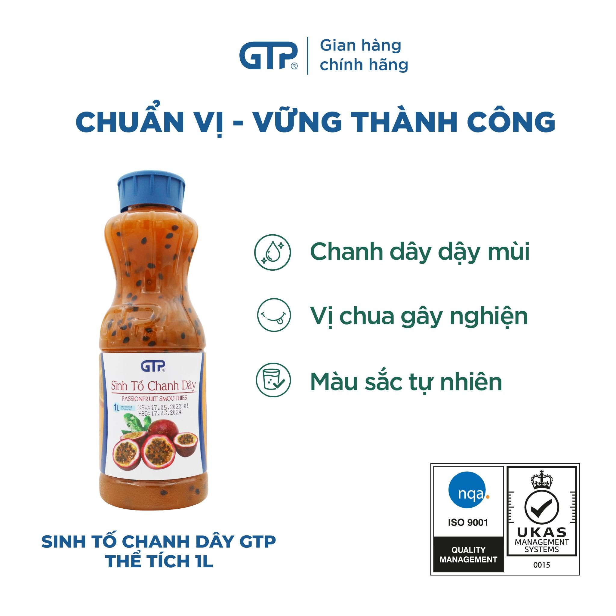 Sinh tố Chanh Dây GTP