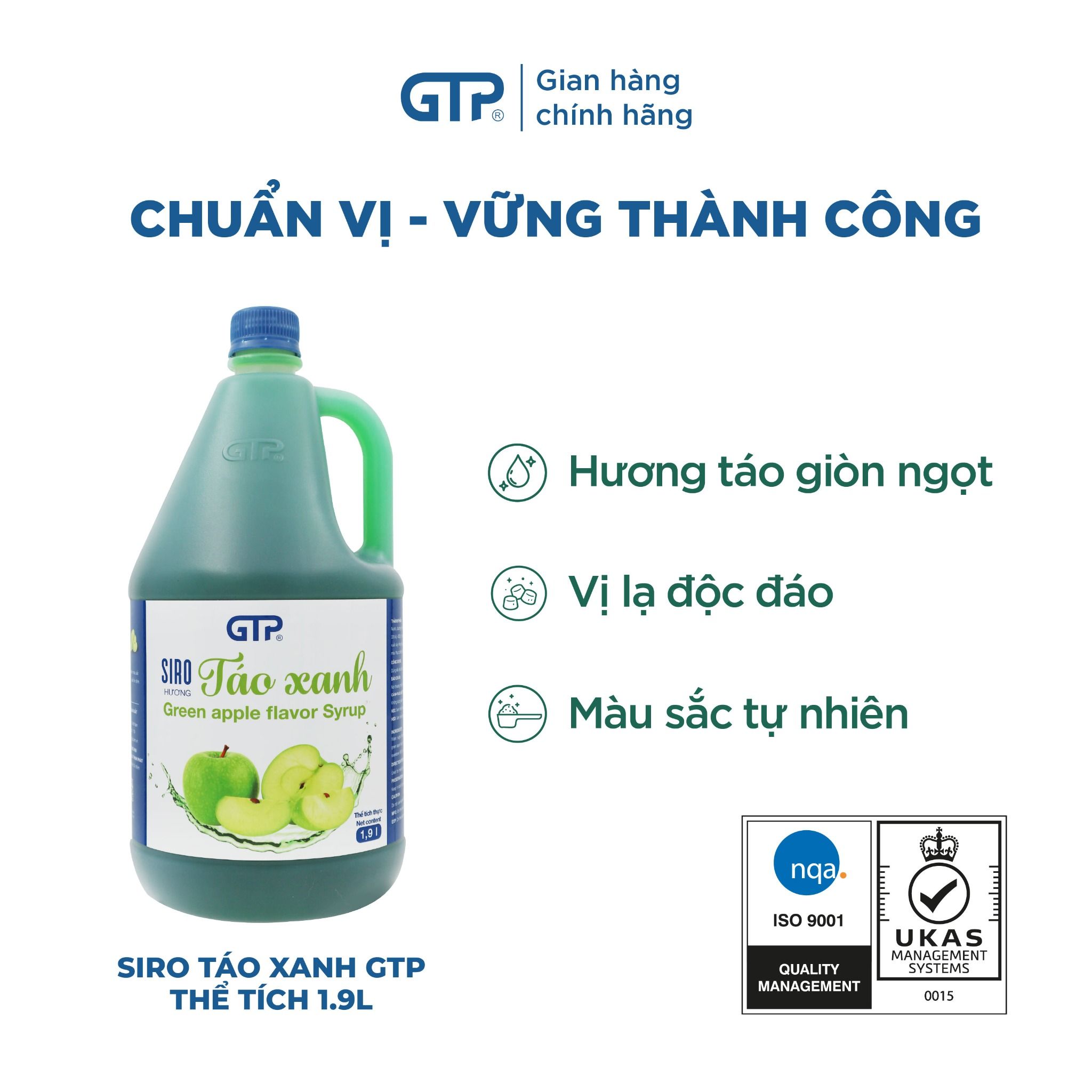 Siro Táo Xanh GTP