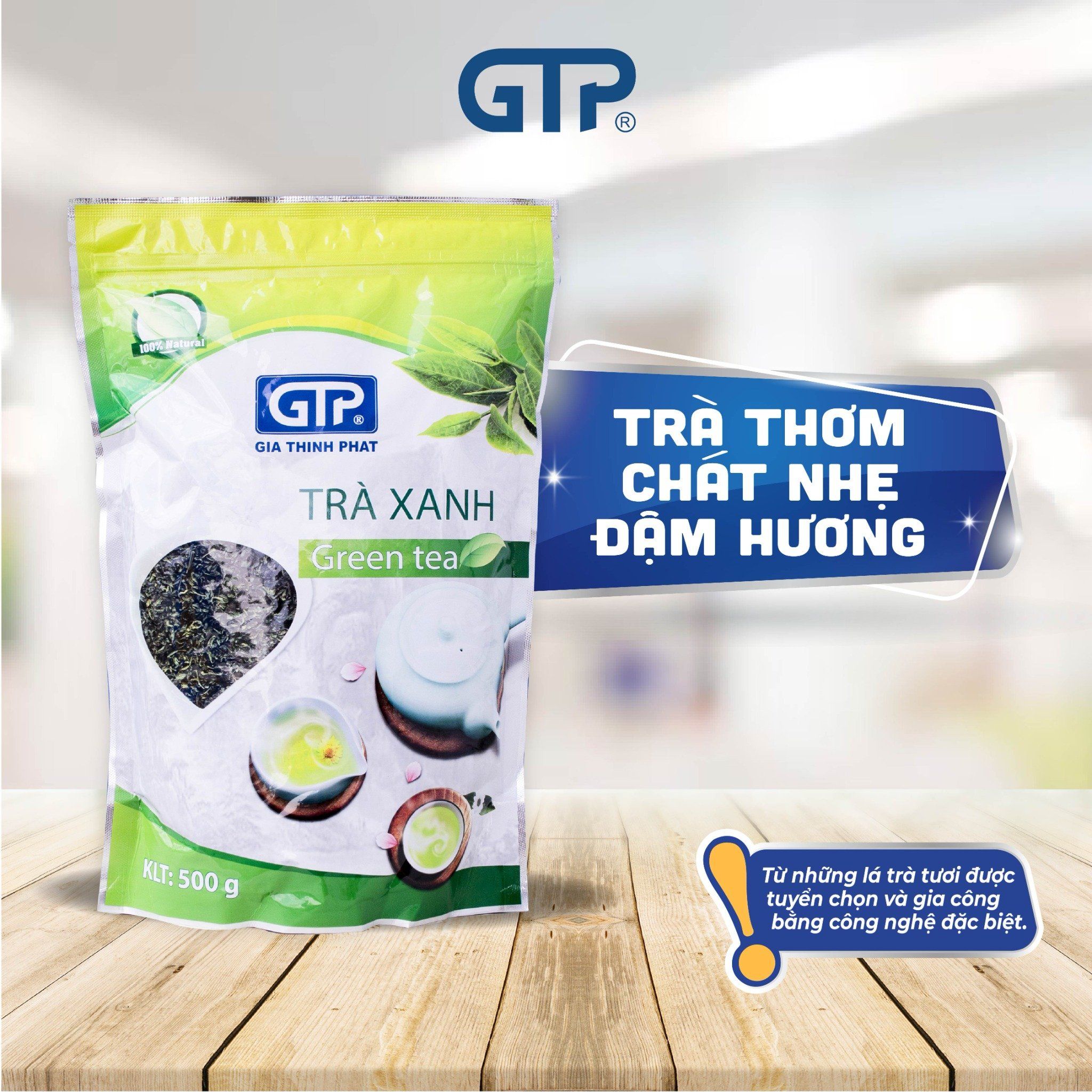 Trà Xanh Đặc Biệt GTP 500g
