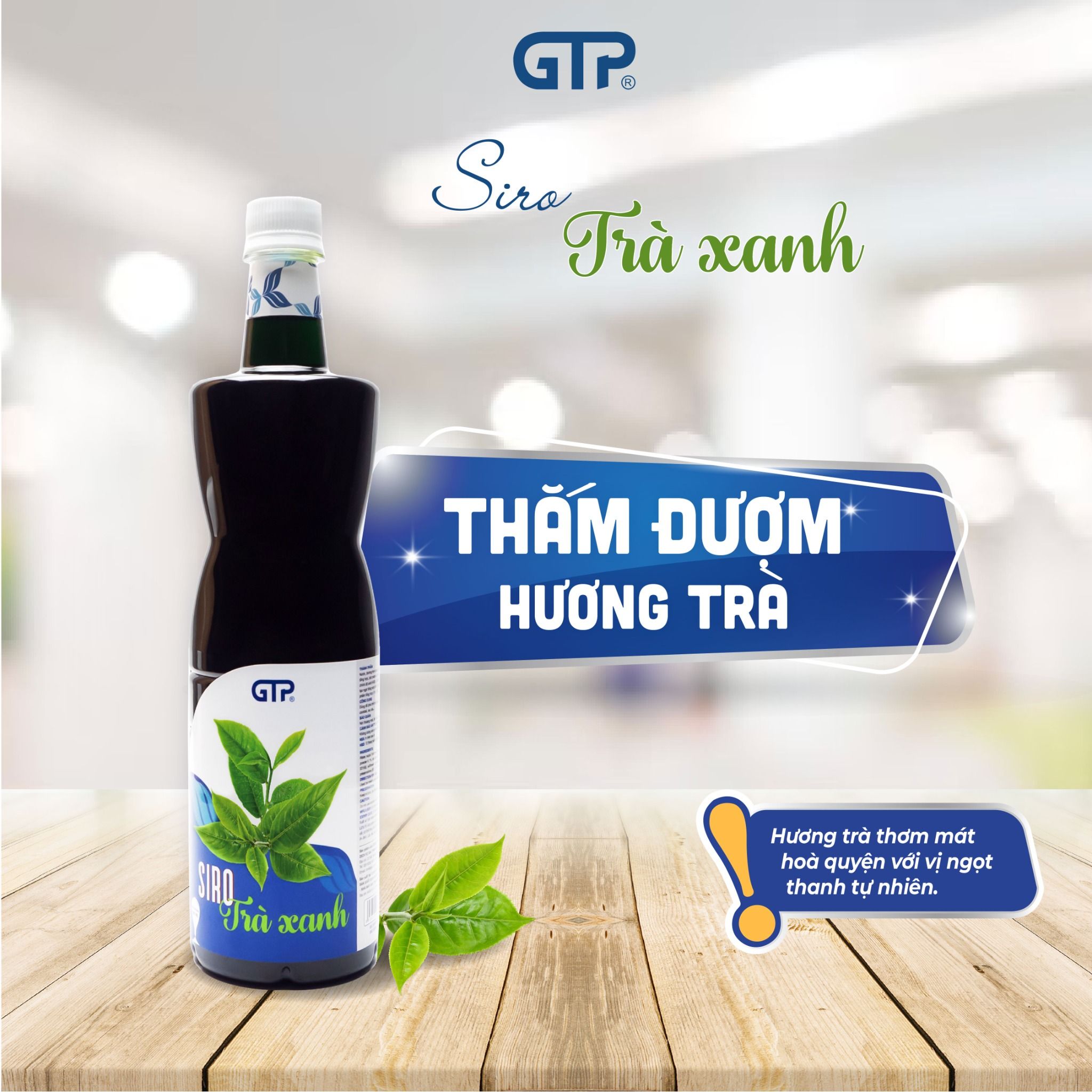 Siro Trà Xanh GTP