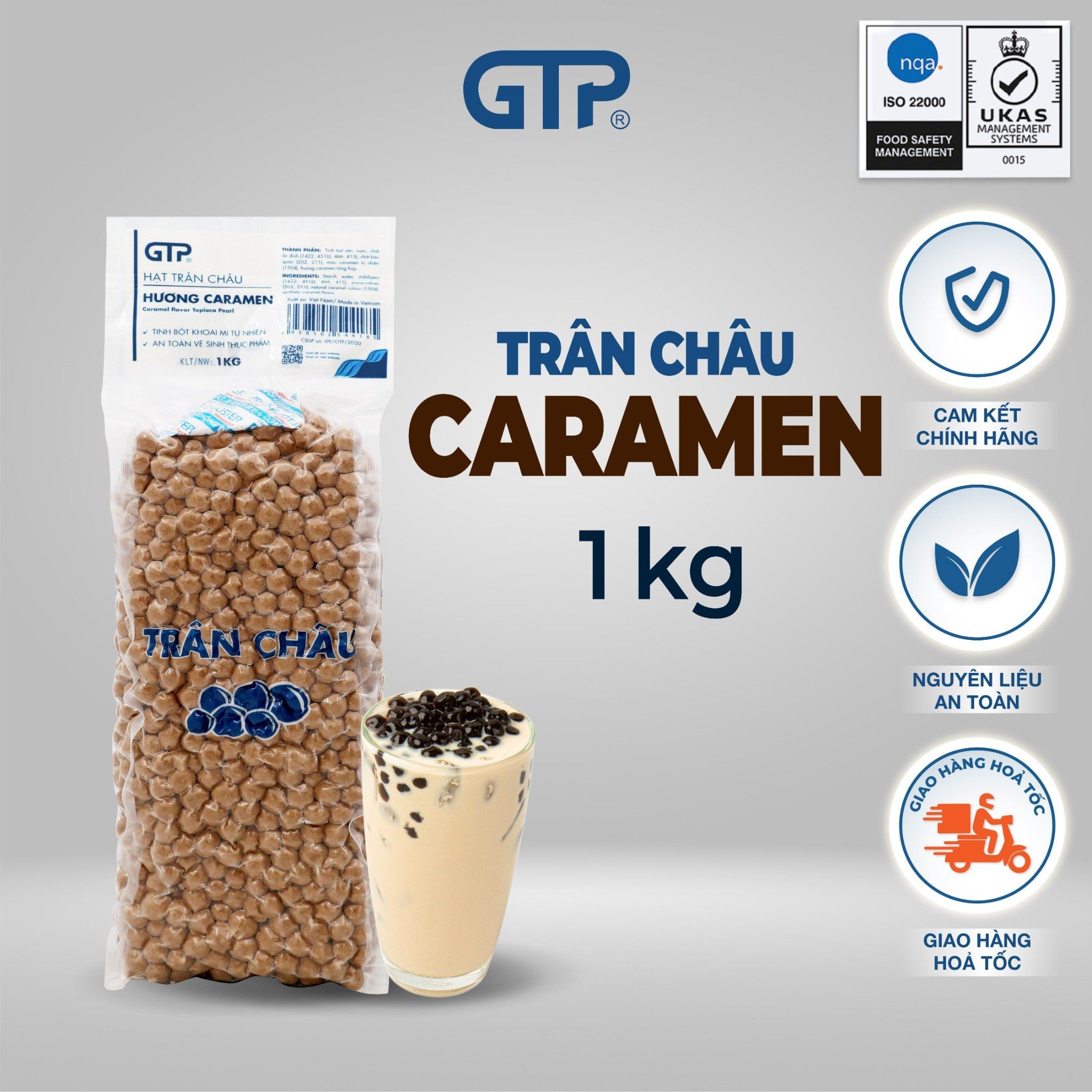 Trân châu GTP hương caramen