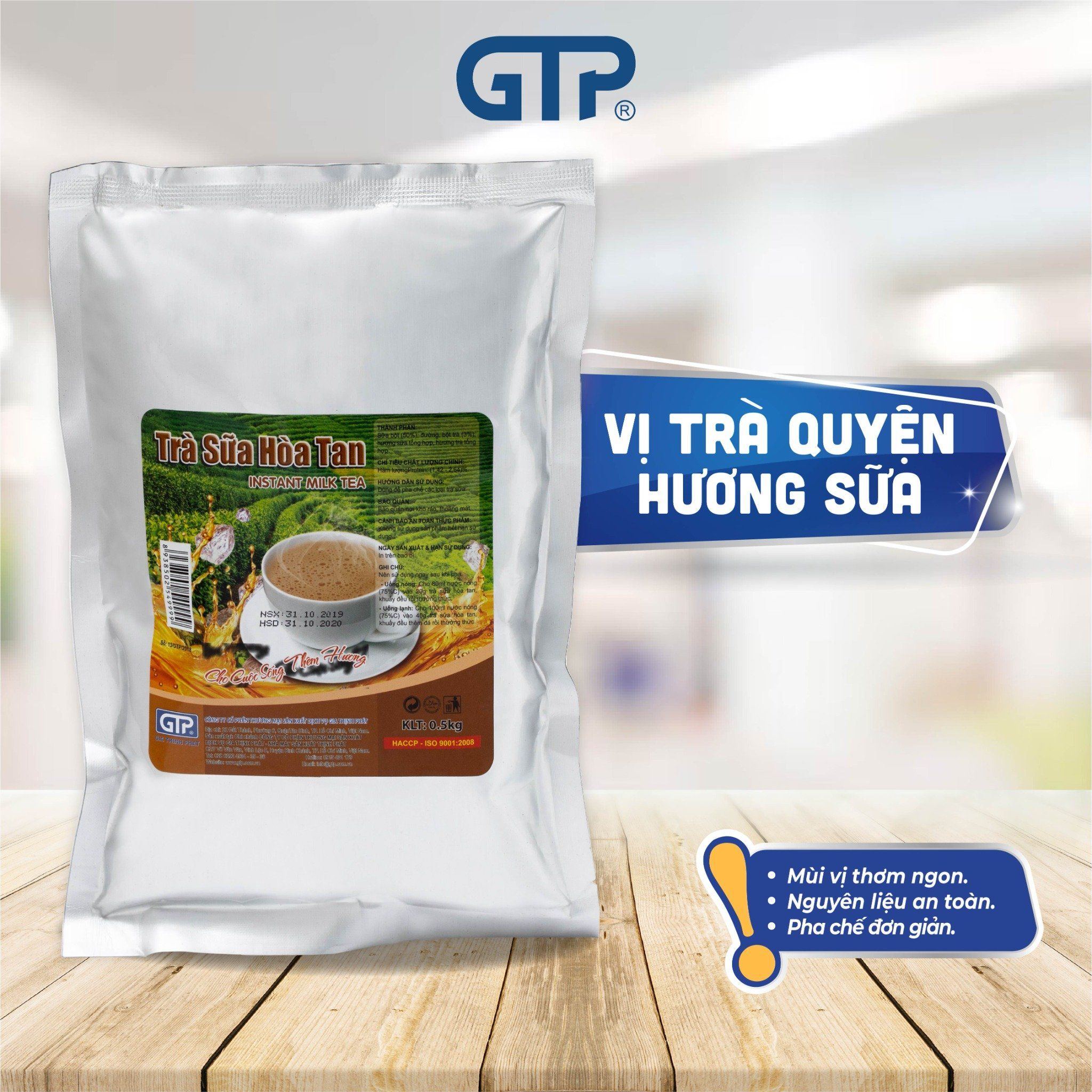 Trà sữa hòa tan Truyền Thống GTP