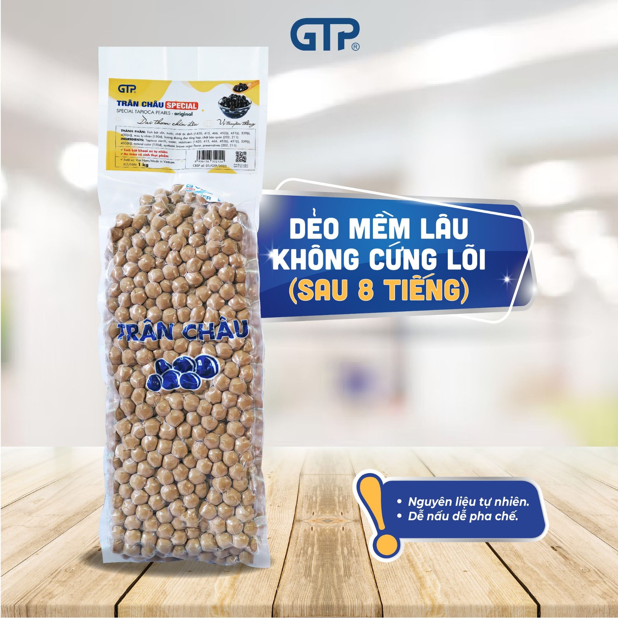 Trân châu GTP Special vị truyền thống (1kg/bao)