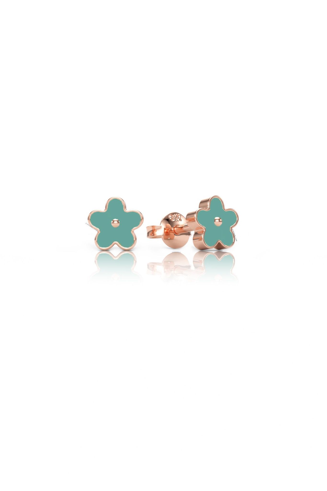 Hoa tai đẹp bạc ý mạ vàng 18k hình bông hoa mai cao cấp Gix Jewelry