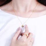  Dây chuyền bạc nữ hoa cúc tana dễ thương Gix Jewel DC30 