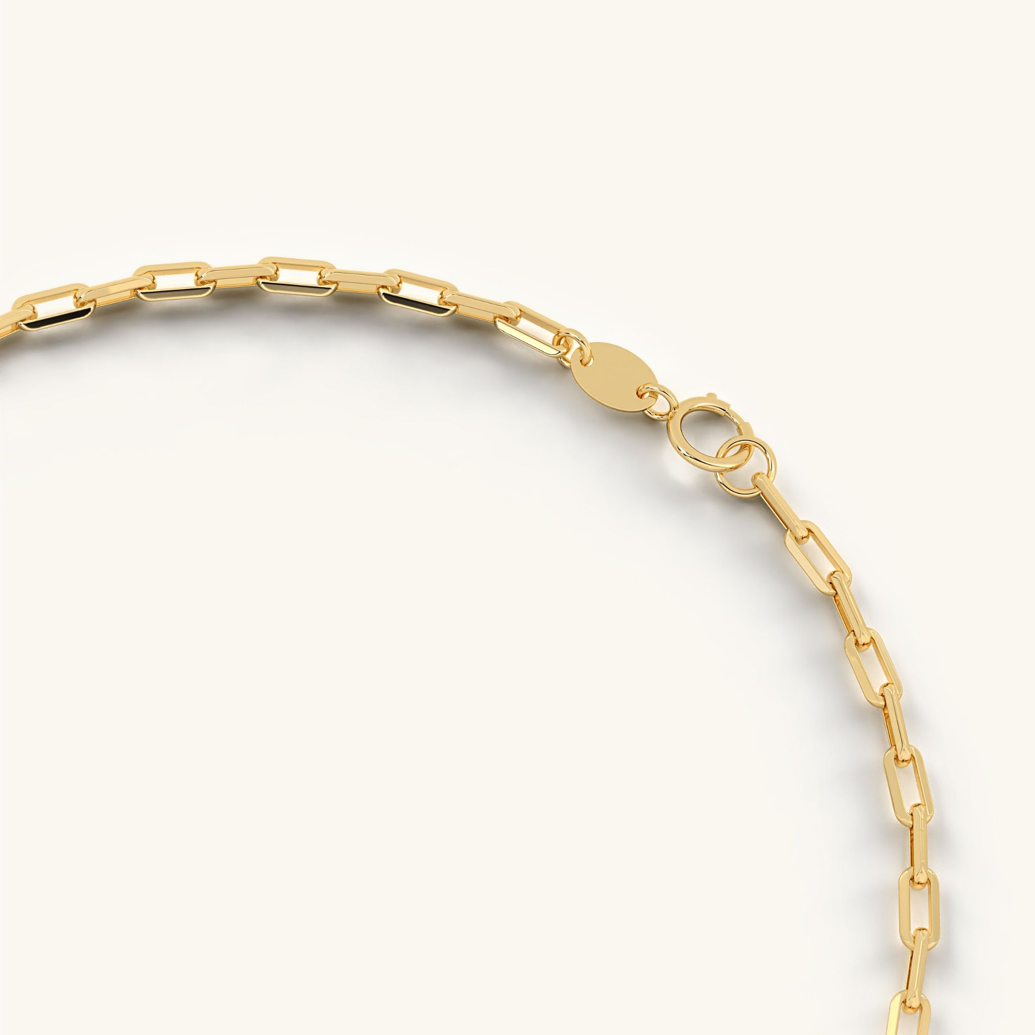Dây chuyền vàng tây bạc ý nữ mắc xích vuông hình trái tim đính kim cương đẹp Gix Jewel