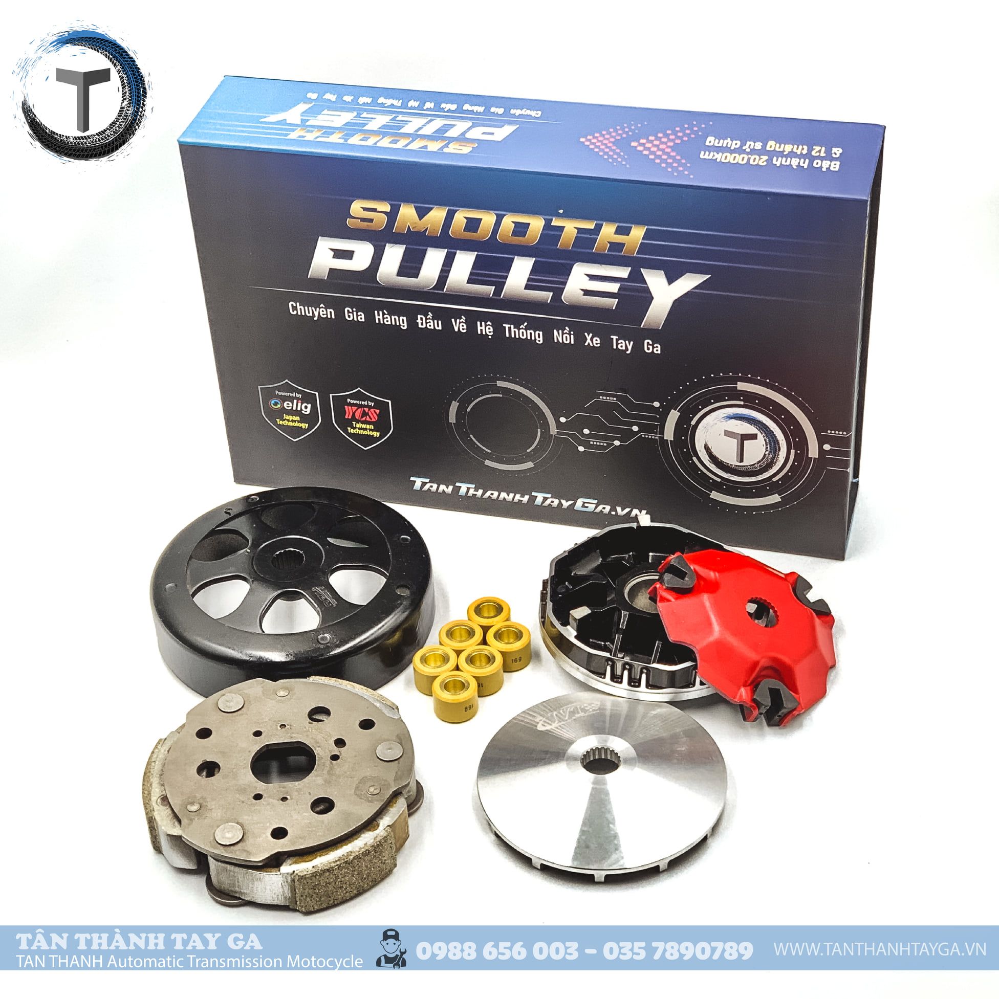 Nồi Smooth Pulley Lắp Cho Honda Vespa