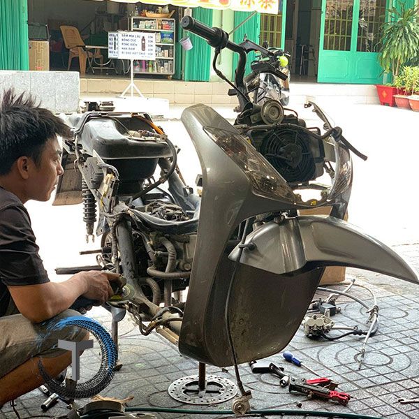 Nâng Cấp 2 Thắng Đĩa Cho SH 2010 Biển VIP Trong Vòng 2 Tiếng