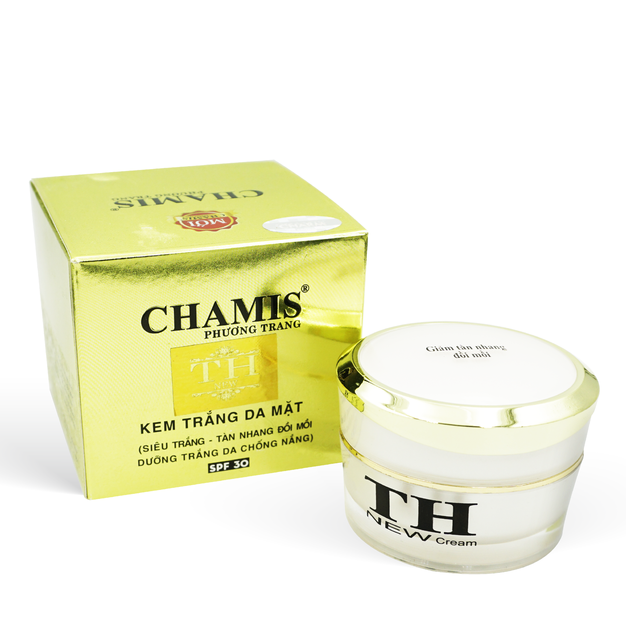 Kem trắng da chống nắng, giảm tàn nhang, đồi mồi CHAMIS TH