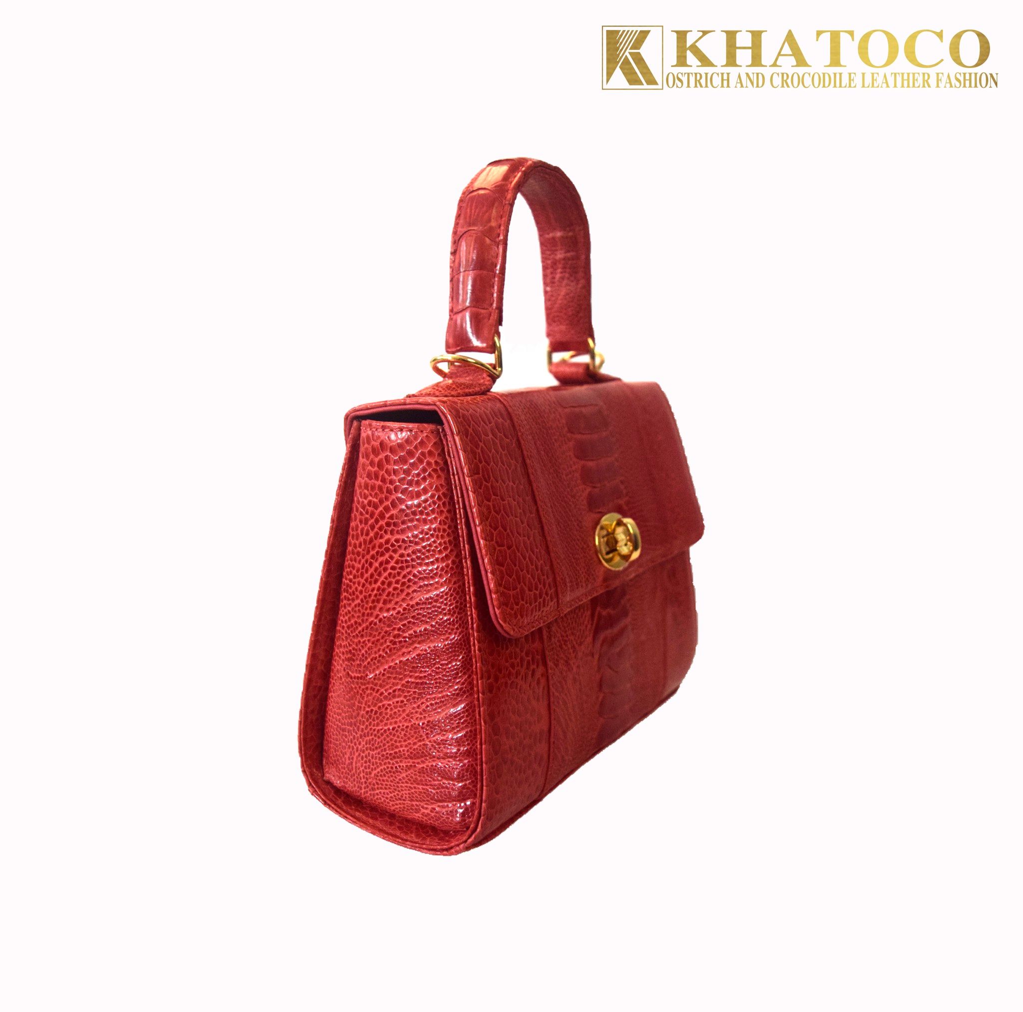 Túi Xách Nữ Da Chân Đà Điểu PC06294