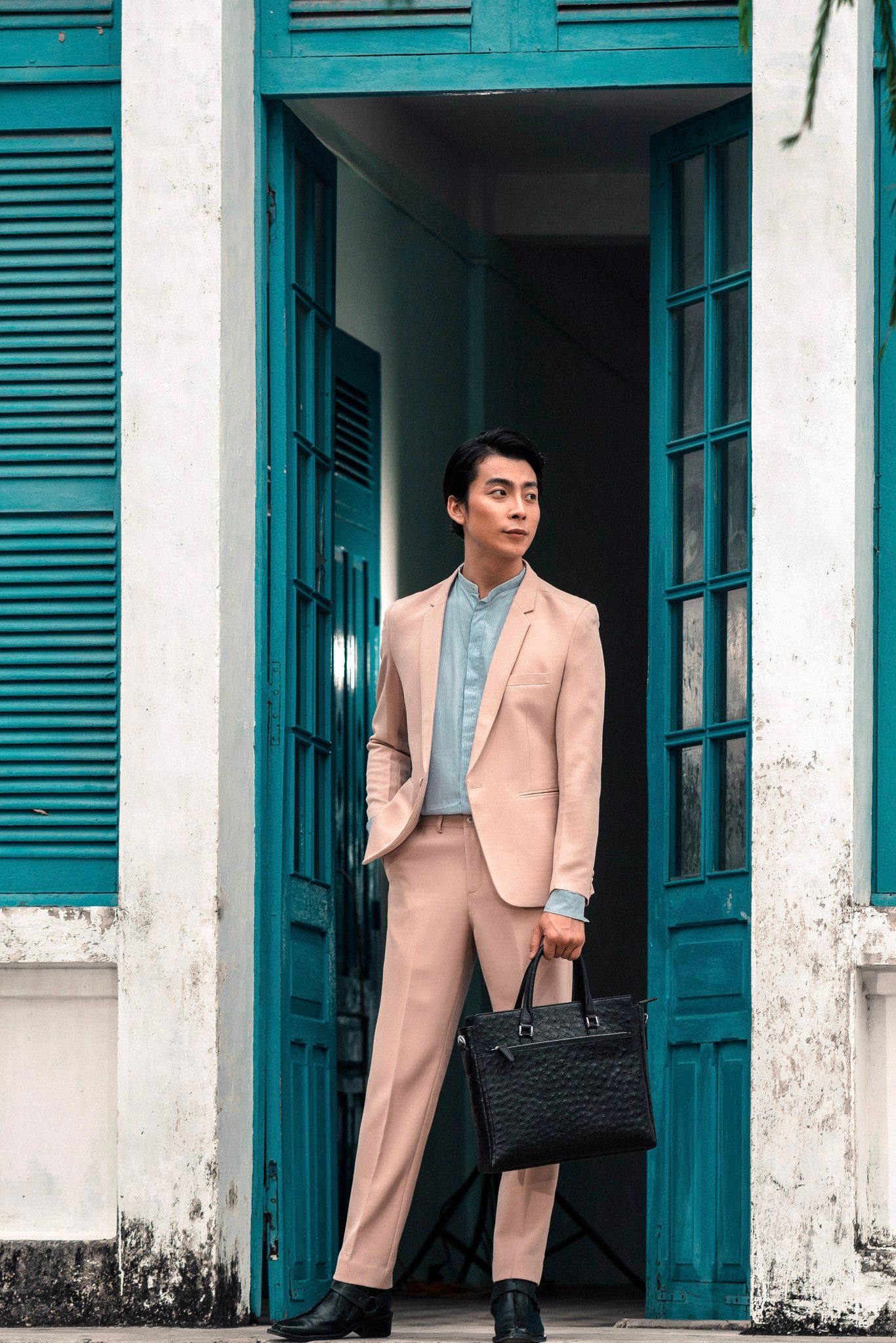 Túi Xách Nam Da Đà Điểu PD06180