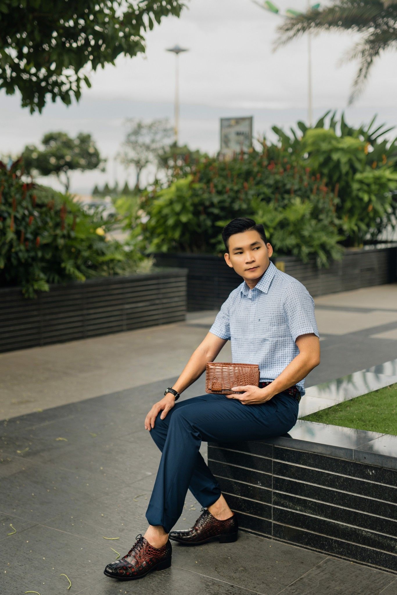 Ví Nam Da Cá Sấu PS04067-0610