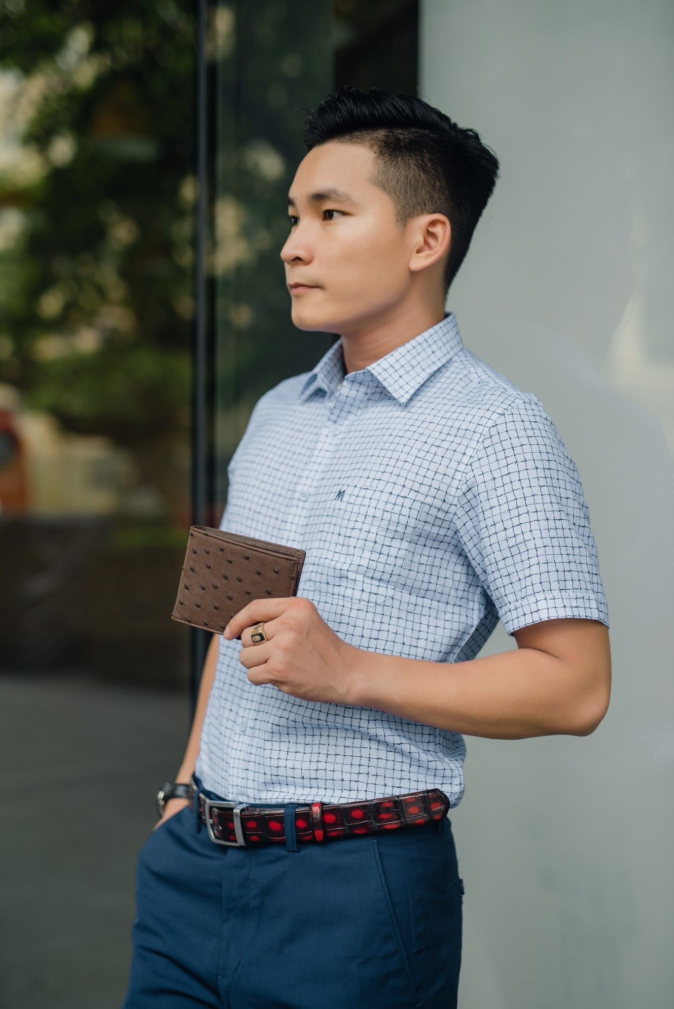 Ví Nam Da Đà Điểu PD04019