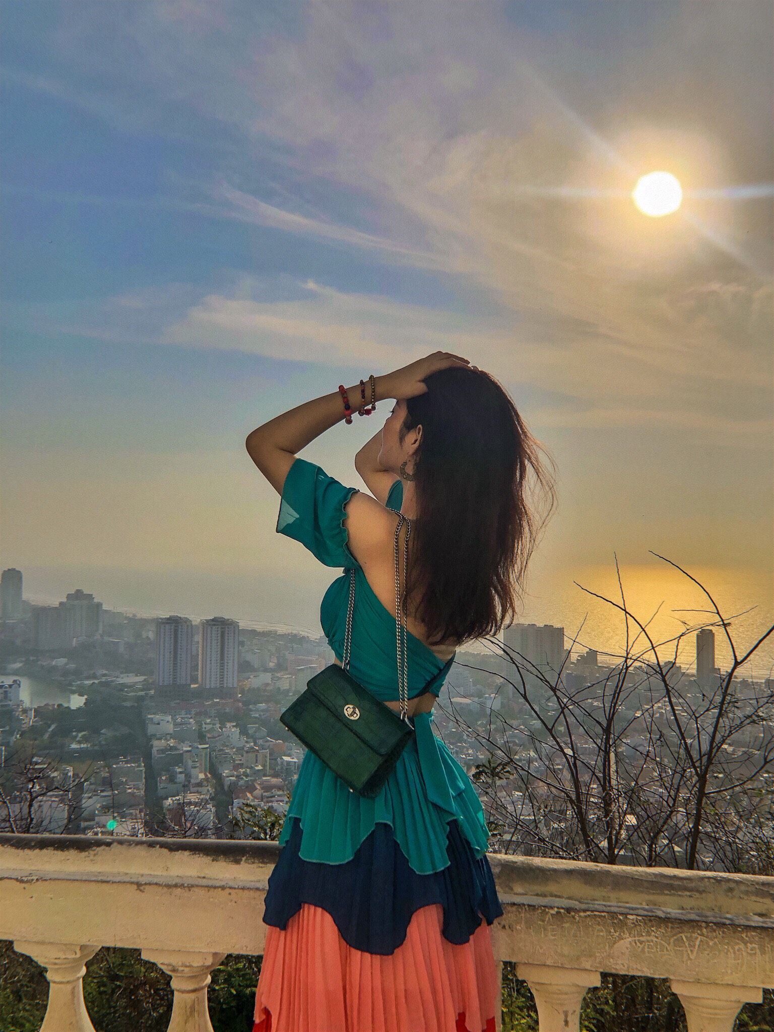 Túi Xách Nữ Da Cá Sấu PS06464