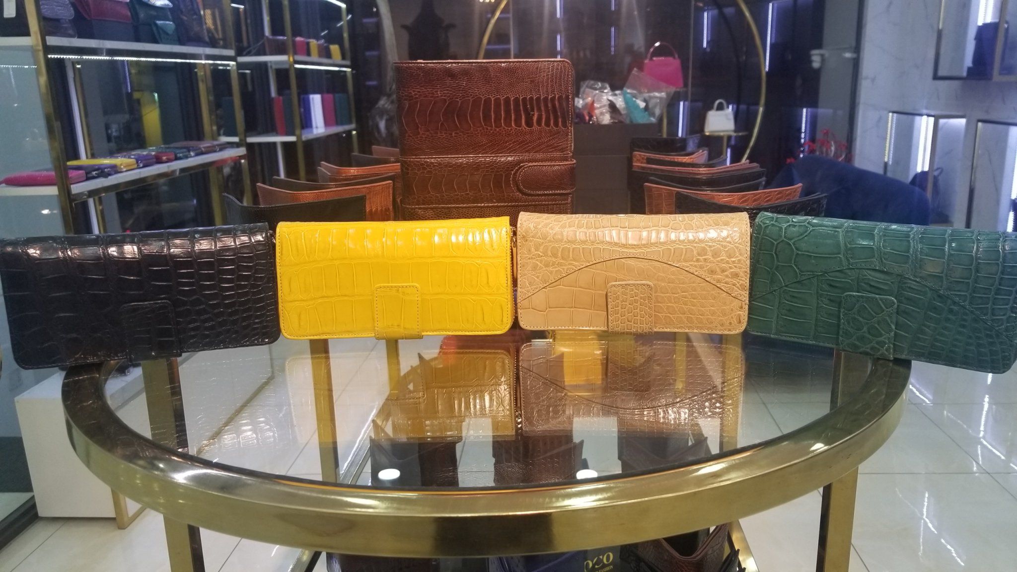 Ví Nữ Da Cá Sấu PS05045