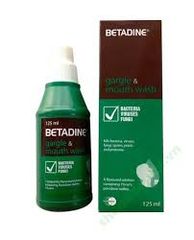 Dung Dịch Betadine Sát Khuẩn, Súc Họng, Phụ Khoa 125Ml