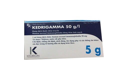 Kedrigamma 100Ml 5G Truyền – Nhà Thuốc Bệnh Viện