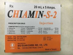 Chiamin-S-2 20Ml