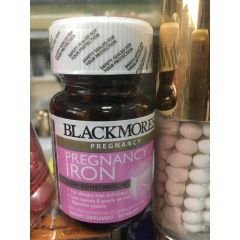 Blackmores Pregnancy Iron 30 Viên