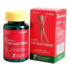 Viên Uống Hỗ Trợ Điều Trị Suy Giãn Tĩnh Mạch Ceteco Tri-Giatimac