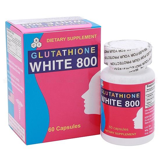 Viên Uống Trắng Da Glutathione White 800 60 Viên – Nhà Thuốc Bệnh Viện