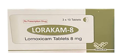 LORAKAM 8 (hộp 3 vỉ x 10 viên)