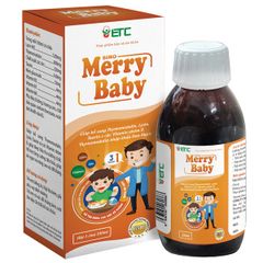 Siro Merry Baby, hỗ trợ tăng hấp thu dưỡng chất, tăng cường tiêu hóa