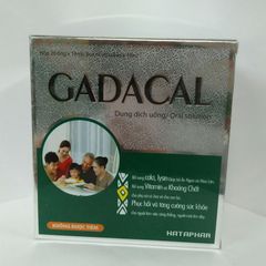 Gadacal Giúp Bổ Sung Các Khoáng Chất Và Vitamin - Hộp 20 Ống