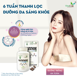 Viên uống trắng da Glutathione Collagen GH dưỡng da chuyên sâu