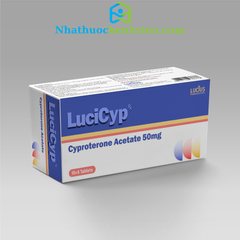 LuciCyp (Cyproterone Acetate 50mg) hộp 50 viên - LUCIUS