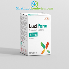 LuciPona (Ponatinib) hộp 30 viên LUCIUS - Điều trị ung thư Bạch Cầu