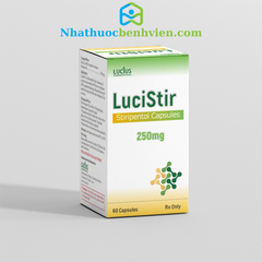 LuciStir (Stiripentol 250mg) hộp 60 viên LUCIUS - Điều trị Động Kinh