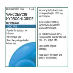 Vancomycin Hydrochloride 1000Mg