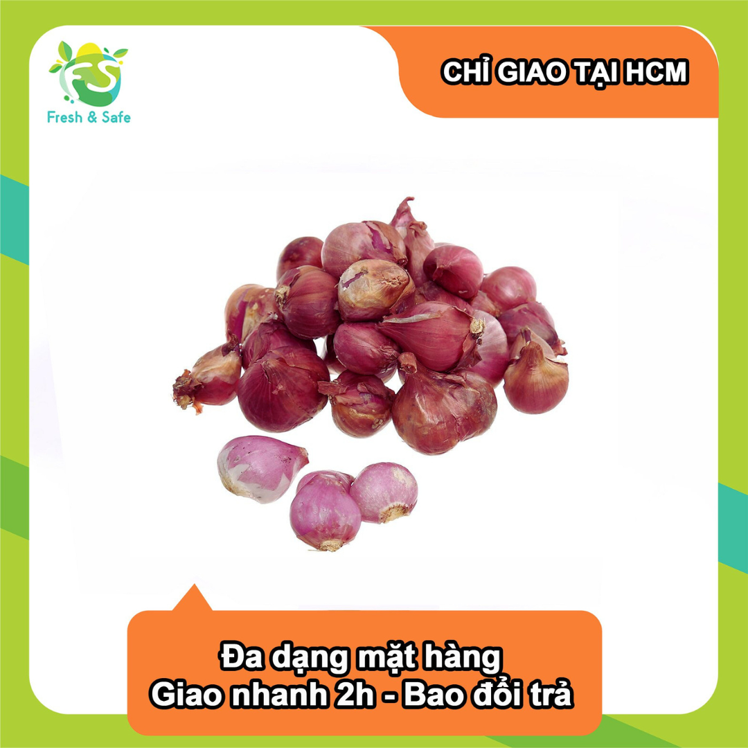 Hành tím củ Bắc - 100gr