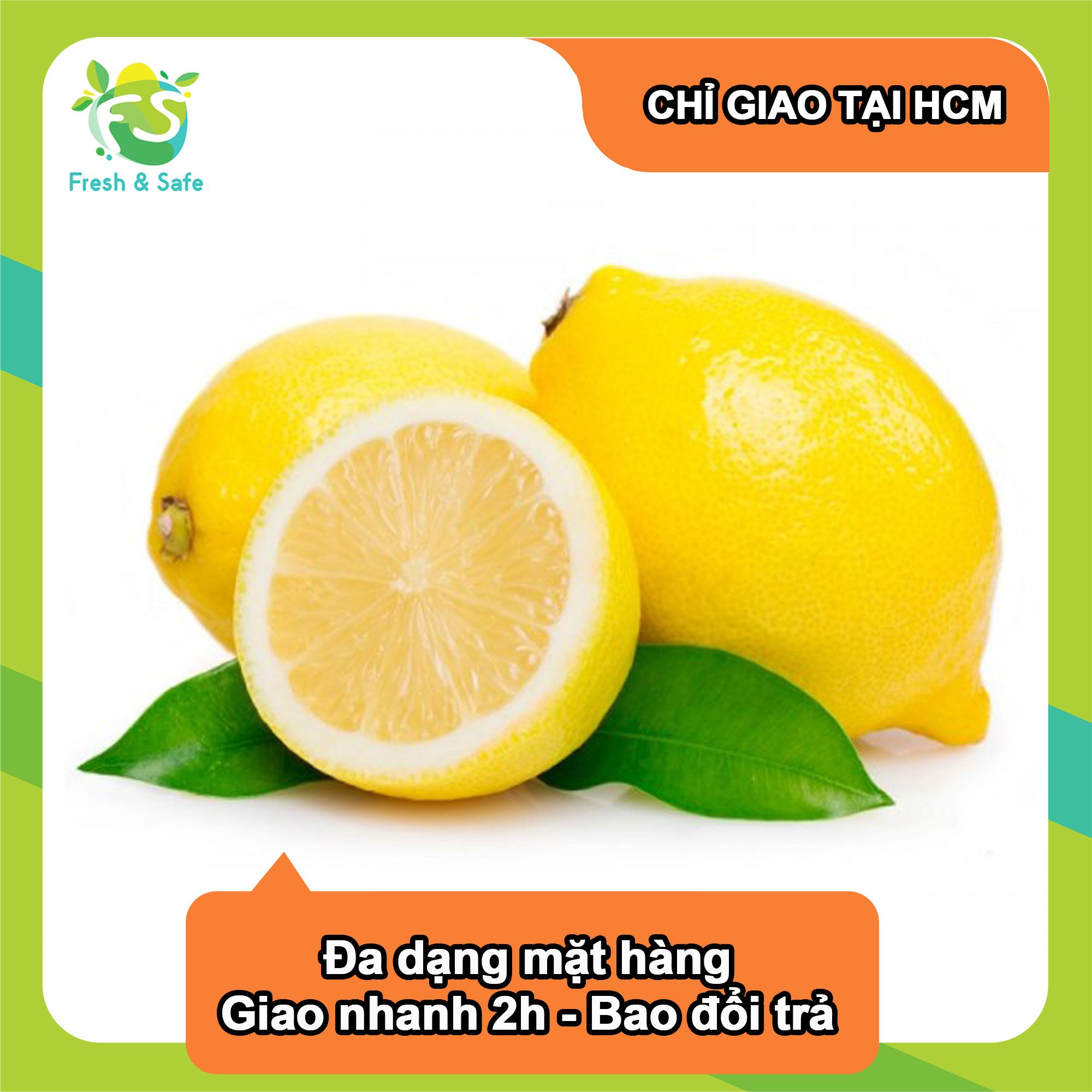 Chanh vàng nhập khẩu - 2kg