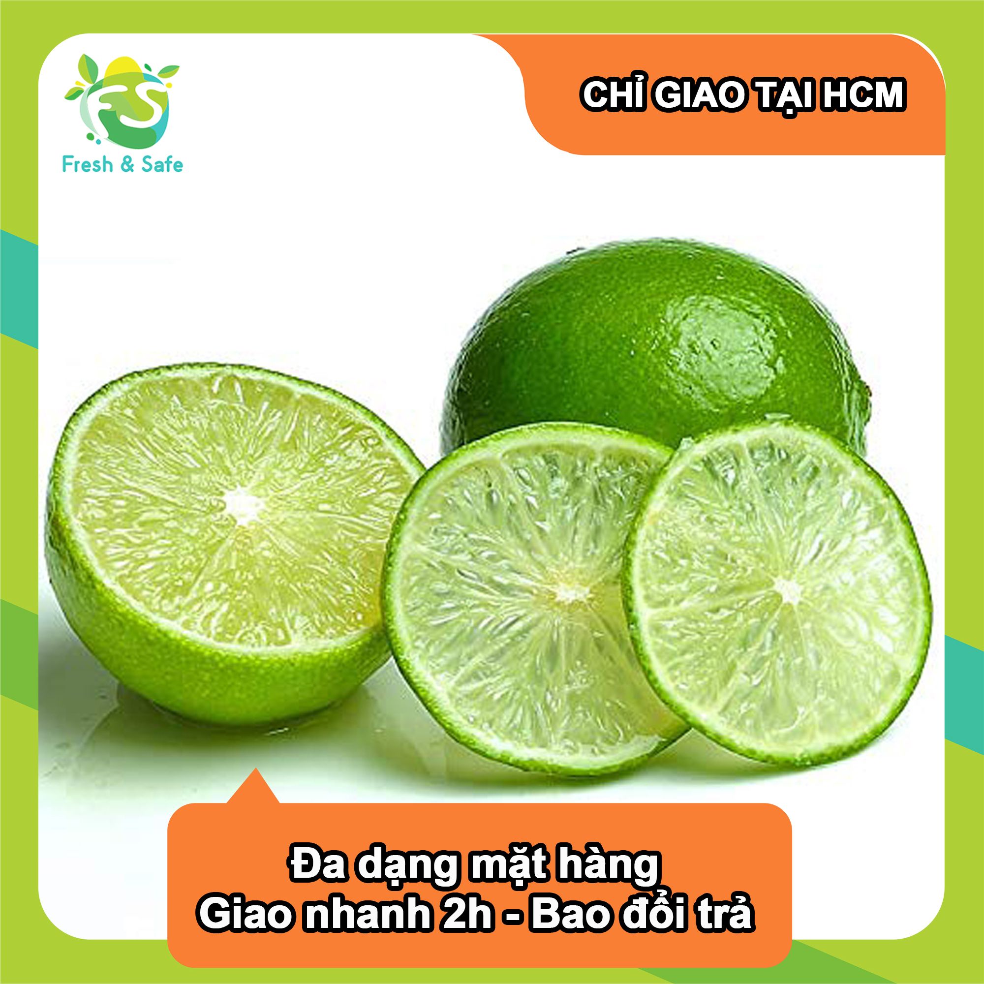Chanh không hạt - 3kg