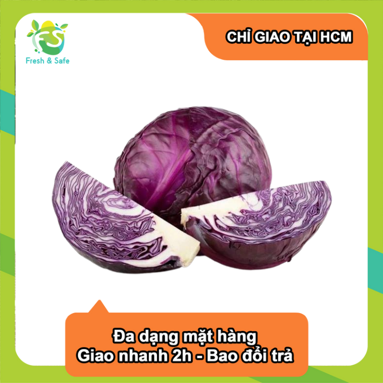  Bắp cải tím - 1kg 