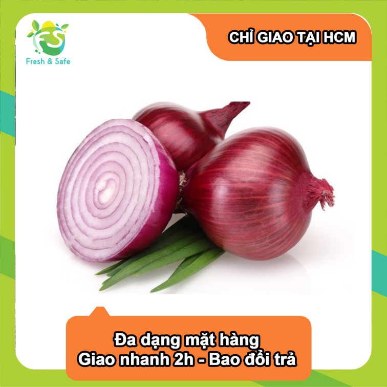 Hành tây tím - 300gr