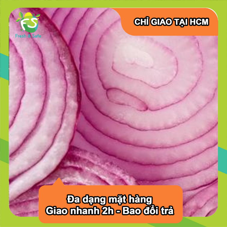 Hành tây tím - 300gr
