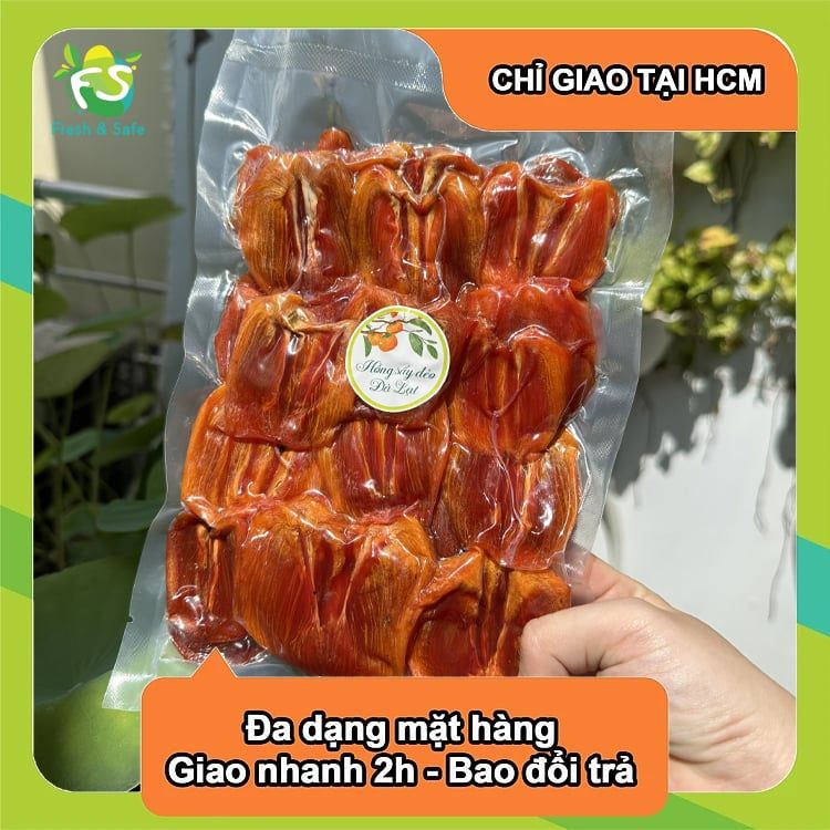  Hồng sấy dẻo Đà Lạt - 500gr 