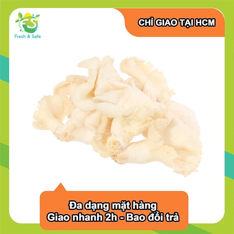  Nấm bào ngư trắng - 250gr 