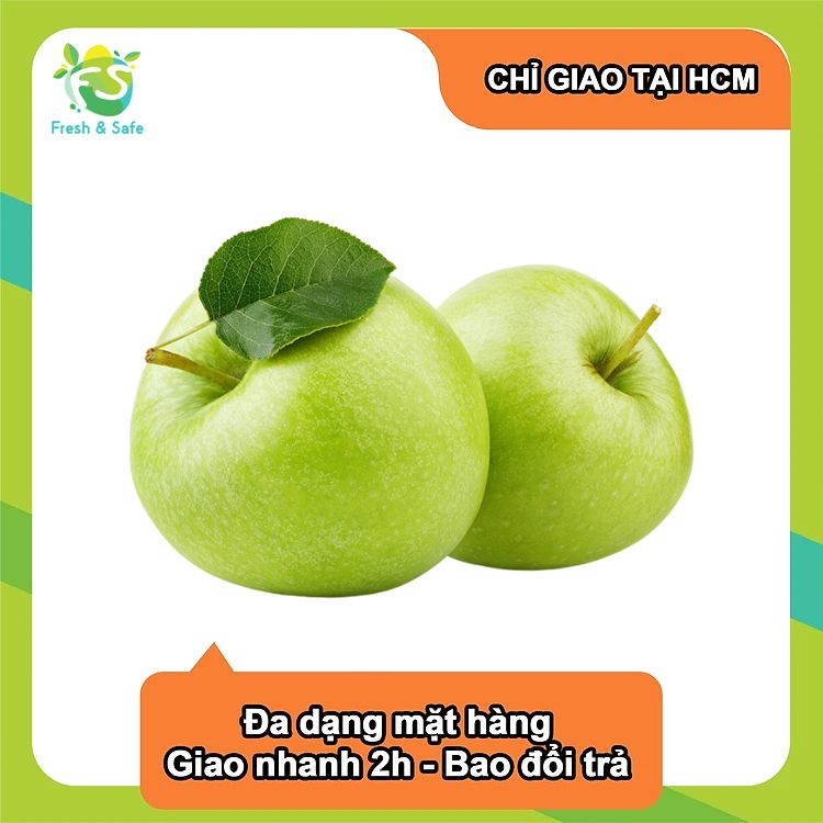 Táo xanh nhập khẩu Granny Smith - 2 trái 400g