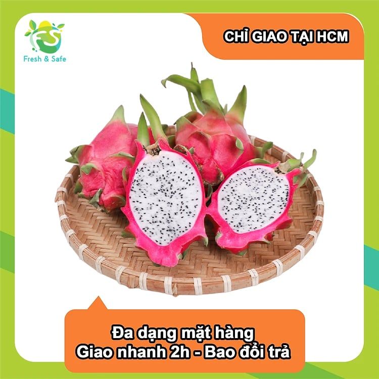 Thanh long ruột trắng - trái 500g