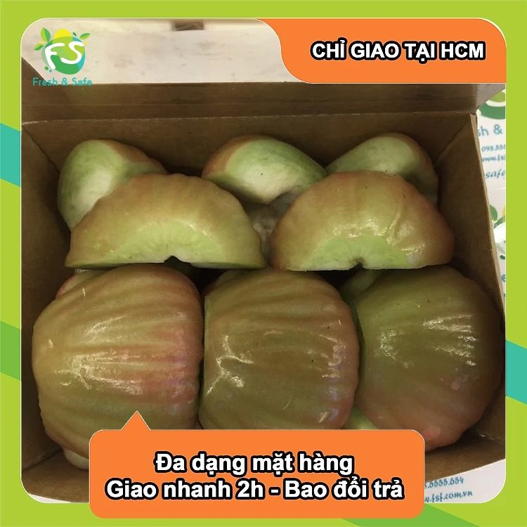  [Chỉ Giao HCM] Trái Cây Cắt - Hộp Mận - 600g 