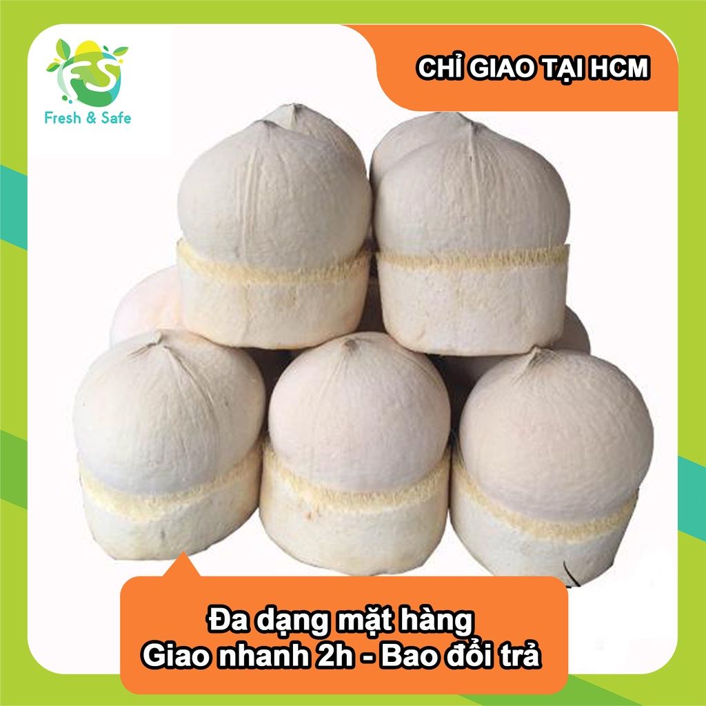  [Chỉ Giao HCM] Dừa Xiêm Gọt - 1 trái 