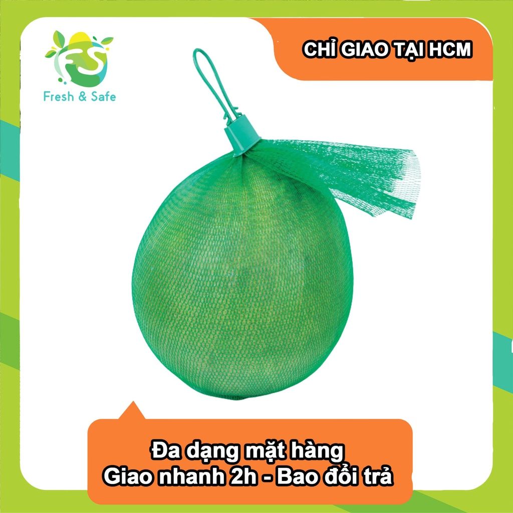 Bưởi da xanh túi lưới - Trái 1.1kg
