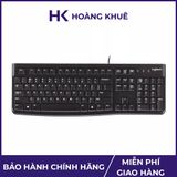  Bàn phím có dây Logitech K120 - Bền bỉ, chống tràn, kích thước đầy đủ có phím số - Bảo hành chính hãng 