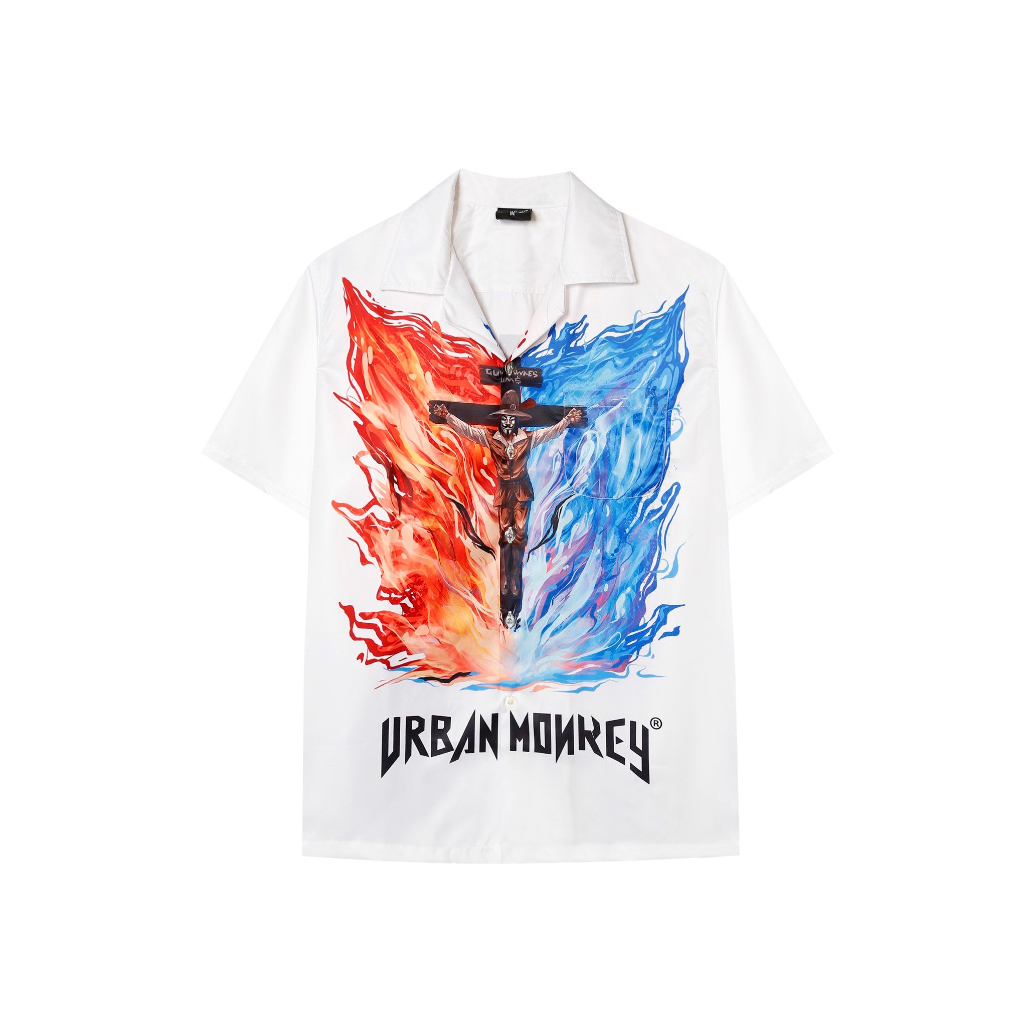GUY FAWKES SHIRT WHITE