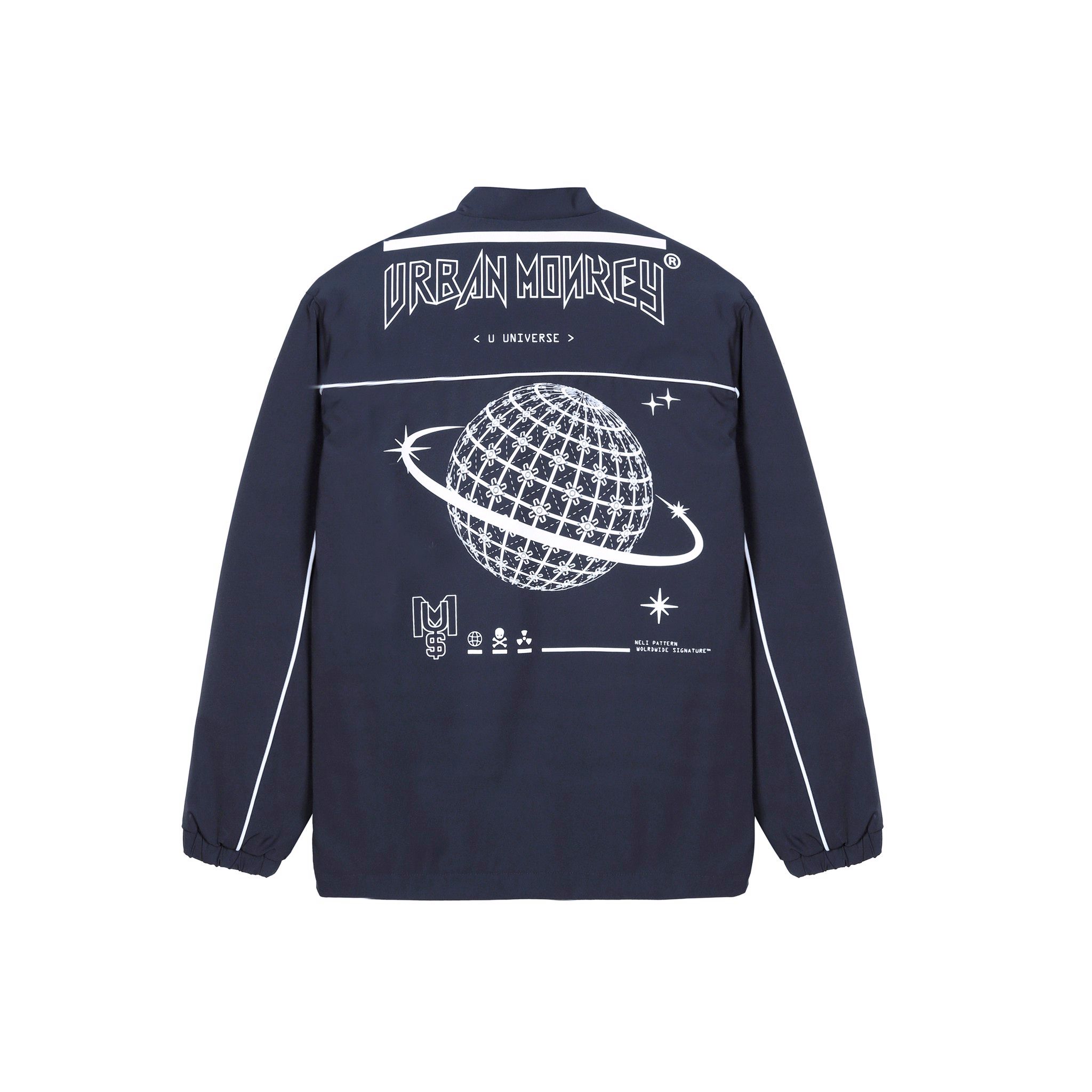 UNIVERSE JACKET NAVY < XANH >