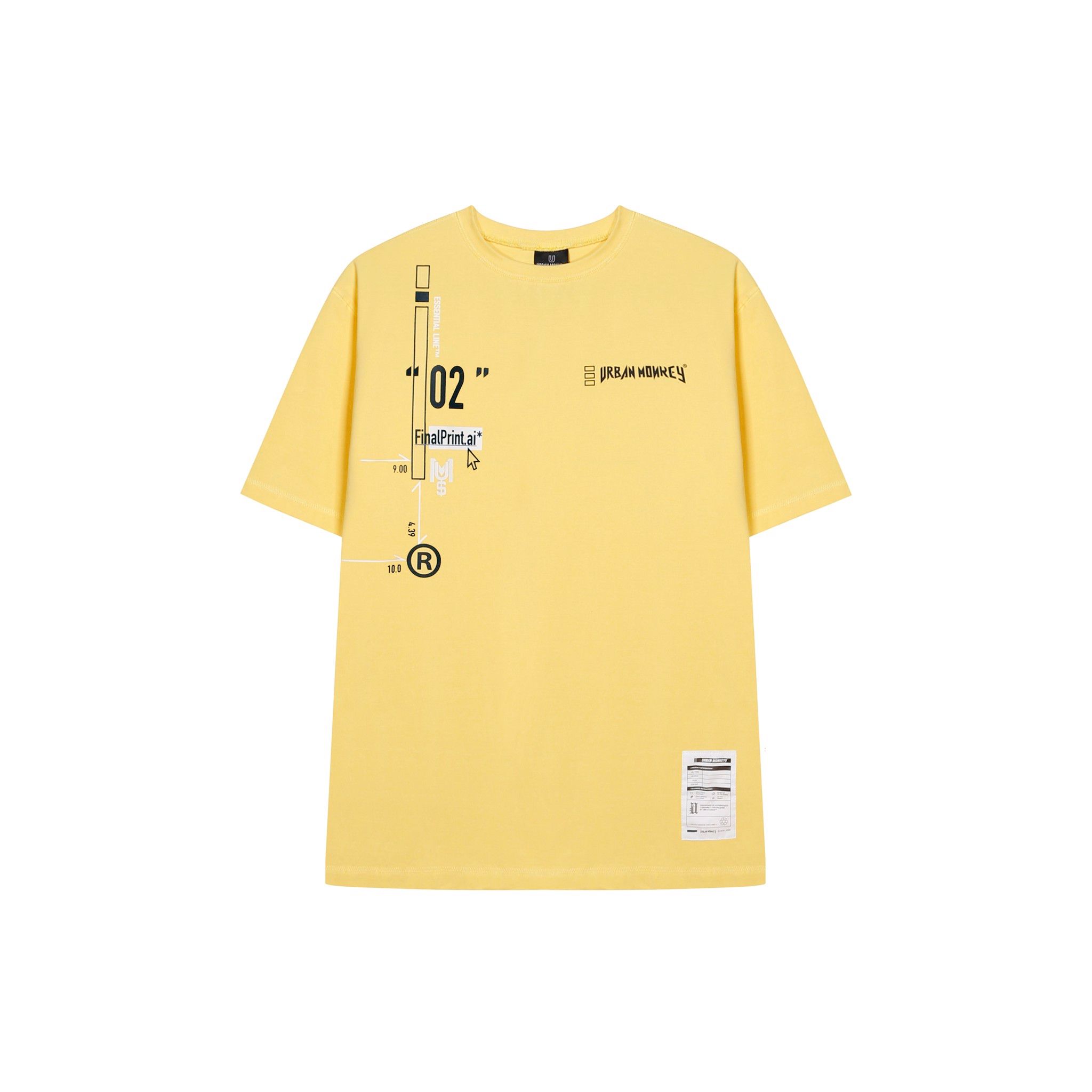 ESSENTIAL TEE YELLOW < VÀNG >